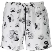 Karl Lagerfeld Bianco Polyester Herren Schwimmboxer