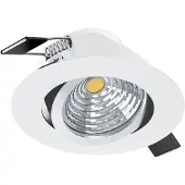 Eglo Einbaustrahler Saliceto 2, Deckenspot, Deckestrahler dimmbar