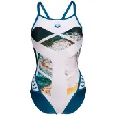 Arena Badeanzug, Damen Planet Super Fly