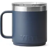 Yeti Rambler Stackable Mug 2.0 10oz Mag Slider Lid, Navy Blue, stapelbare Thermotasse mit Deckel, 295 ml