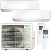 Daikin Split Klimaanlage Set | Perfera | FTXM20+FTXM20 | 2,0 kW + 2,0 kW