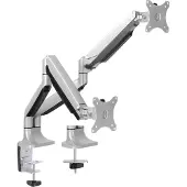 Mozi Dual Gas Spring Desk Stand -p??yt??jalka kahdelle n??yt??lle