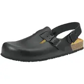 ABEBA (8045) Clog Berufsschuhe Nature OB schwarz 48