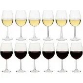 Cookinglife Weinglas-Set Milena 12-teilig - Rote Weingläser + Weiße Weingläser
