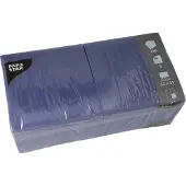 Papstar Servietten 3-lagig 330x330 mm dunkelblau, 250 St.