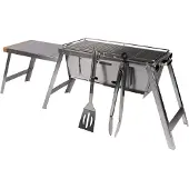 Ridgemonkey Grilla Firepit Edition Grill Silber Silber One Size