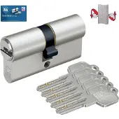 Basi Schließzylinder V55, VB5200-0015, mit 5 Schlüsseln, 30/45 mm, verschiedenschließend