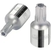 Ks Tools 918.1578, Buchse, 1/4", Metrisch, 1 Kopf/Köpfe, T25, Chrom-Vanadium-Stahl
