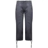 Nike Swoosh Damen Dunkelgraue 3/4-Hosen