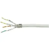 Logilink CPV0043 Netzwerkkabel Weiß 50 m Cat6a S/FTP (S-STP)