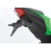 Protech Kennzeichenhalter Edelstahl pulverbeschichtet schwarz