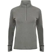 Tombo Langarmshirt 1/4 Zip Damen