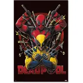 Grupo Erik DEADPOOL & WOLVERINE - Fight - Poster 61 x 91cm