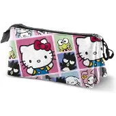 KARACTERMANIA Hello Kitty Panels triple Federmappe