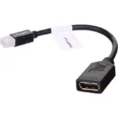 Lanberg AD-0003-BK, 0,12 m, Mini DisplayPort, DisplayPort, Männlich, Weiblich, 1920 x 1200 Pixel