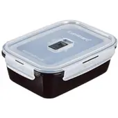 Luminarc Black Box Active rechteckig 122cl mit Deckel - 6 Stück