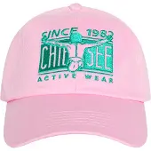 Chiemsee Baseball Cap , orchid, Baumwolle, unifarben, Caps Baseball Cap, - Größenverstellbar mittels Metallschließe