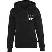 Miss Tee Kapuzensweatshirt "Ladies Kicks Love EMB Hoody"