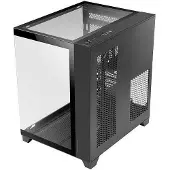 Mars Gaming MC-3CM, Mini Tower, PC, Schwarz, micro ATX, Mini-ITX, SGCC, Gehärtetes Glas, Gaming