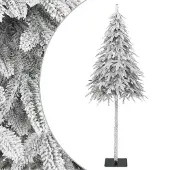 vidaXL Künstlicher Weihnachtsbaum Beschneit 150 cm