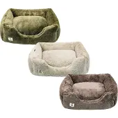 51 Degrees North Supersoft Hundebett - Dunkelbraun - M