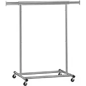 Helloshop26 - Schwerlast-Kleiderständer aus Metall Tragkraft 90 kg