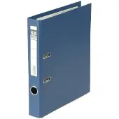 Pierre by Elba Ordner rado plast, Rückenbreite: 50 mm, blau DIN A4, Einband aussen/innen PVC, mit auswechsrem