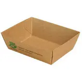 Papstar Snacktrays "pure" "100% Fair" klein