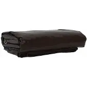 vidaXL Plane 650g / m² Braun 4 x 4 m Canvas mit PVC-Beschichtung