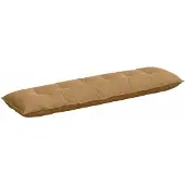 vidaXL Rückenkissen Braun 180 x 50 cm Cordstoff