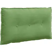 vidaXL Rückenkissen Hellgrün 80 x 50 cm Cordstoff