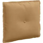vidaXL Rückenkissen Braun 50 x 45 cm Cordstoff
