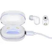 Grundig Kopfhörer Kabellos Bluetooth - In-Ear Kopfhörer mit USB-C Ladebox - Bluetooth Kopfhörer mit Mikrofon - 3h Laufzeit - Weiß