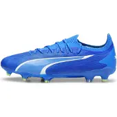 Puma ULTRA ULTIMATE FG/AG Sportschuhe in Übergrößen Blau 107311-03 große Unisexschuhe, Größe:46