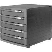 HAN CONTUR, 5 Schublade(n), Grau, Polystyrol, A4, Monochromatisch, 300 mm