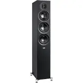 Elac Debut F5.3, 3-Wege, 1.0 Kanäle, Kabelgebunden, 140 W, 38 - 38000 Hz, Schwarz, Walnuss