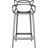 Kartell Barstuhl Masters Metallic
