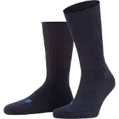 Falke Socken "Walkie Ergo", Damen, Gr. 44-45, Sockengröße, blau (marine (6120)), Obermaterial: 63% Schurwolle WV. 35% Polyamid PA. 2% Elasthan EL., Socken Socken