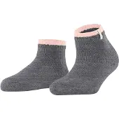 Falke Socken Cosy Plush Short Damen Grey Melange-Schuhgröße 35 - 38