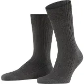 Falke Socken "Bristol Pure", Herren, Gr. 39-40, grau (anthra.mel (3080)), Obermaterial: 91% Schurwolle WV. 9% Polyamid PA., Socken Socken