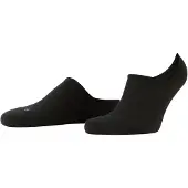 Falke Füßlinge "Keep Warm", Kinder, Gr. 46-48, schwarz (3000, schwarz), Obermaterial: 65% Schurwolle, 34% Polyamid, 1% Elasthan, unifarben, Socken Füßlinge, für Kinder, mit Merinowolle, ohne Silikon