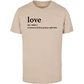 Mister tee T-Shirt "Damen Love Definition T-Shirt Round Neck" 1