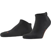 Falke Sneakersocken "Keep Warm", Damen, Gr. 46-48, grau (anthra.mel (3080)), Obermaterial: 62% Schurwolle WV. 35% Polyamid PA. 3% Elasthan EL., glatt, Socken Sneakersocken