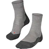 Falke RU4 Endurance Wool, Laufsocken, Herren, hellgrau