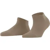 Falke Sneakersocken "Family", Damen, Gr. 39-42, Sockengröße, beige (nude (4092)), Obermaterial: 92% Baumwolle CO. 7% Polyamid PA. 1% Elasthan EL., glatt, Socken Sneakersocken
