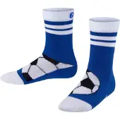 Falke Active Soccer Kinder Socken, 35-38, Blau, Motiv, Baumwolle