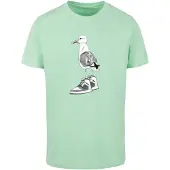 Mister tee T-Shirt "Herren Seagull Sneakers Tee" 1