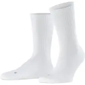 Falke Socken "Run Rib Crew", Damen, Gr. 35-36, weiß (weiß (2000)), Obermaterial: 70% Baumwolle CO. 28% Polyamid PA. 2% Elasthan EL., glatt, Socken Socken