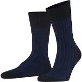 Falke Socken "Shadow", Herren, Gr. 43-44, blau (lupine (6360)), Obermaterial: 94% Baumwolle CO. 6% Polyamid PA., Socken Socken