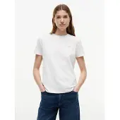 Tommy Hilfiger Rundhalsshirt "1985 REG MINI CORP LOGO C-NK SHORT SLEEVE" mit Logoschriftzug und Bestickung